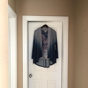 1 world live and let live two pieces top set